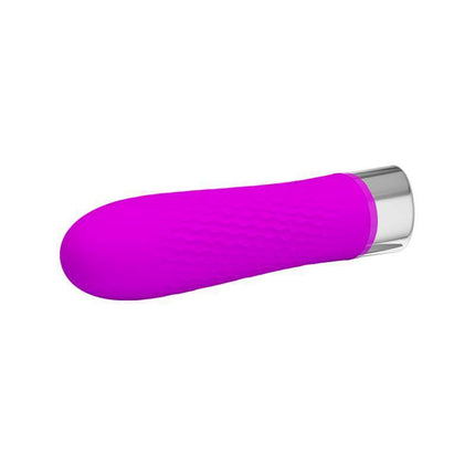 Vibe Sebastian Silicone Purple vibrator with 12 vibration patterns in a sleek, compact design for enhanced pleasure.