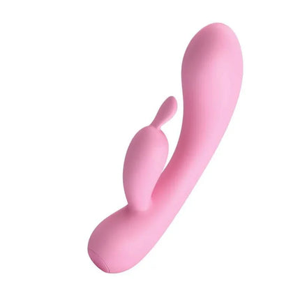 Vibe Smart Hugo Memory Function silicone vibrator for G-spot and clitoral stimulation with 12 vibration settings.