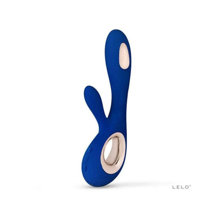 Vibe Soraya Wave Midnight Blue luxury vibrator with patented WaveMotion technology for clitoral and G-spot stimulation.