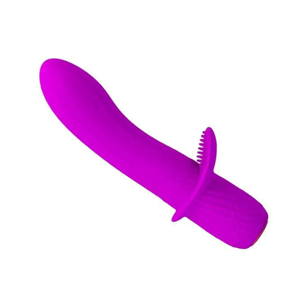 Purple Vibe Troy USB Silicona Purple vibrator featuring premium silicone and 12 vibration functions for intense experiences.
