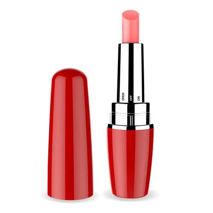 Viblips Lipstick Stimulator Red - discreet and portable design with unique vibration, perfect for on-the-go pleasure from Fun Vibes.
