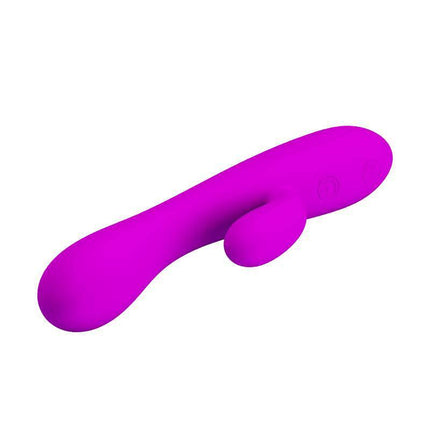 Vibrador Victor Color Púrpura, dispositivo de placer con 30 opciones de vibración, diseño ergonómico y acabado en púrpura.