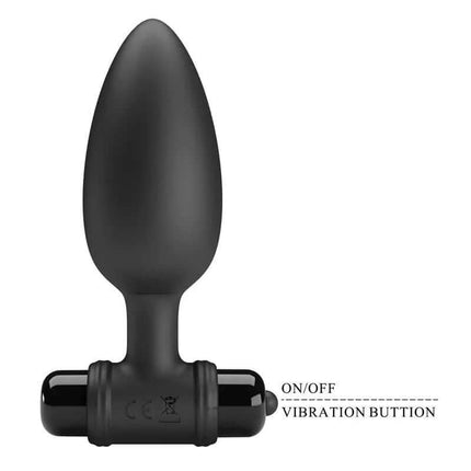 Vibrating Anal Plug with 10 vibration modes and ergonomic design for comfortable insertion
