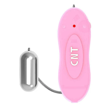 Vibrating Bullet 4.1 x 1 cm Pink with remote, compact and waterproof design for targeted stimulation.