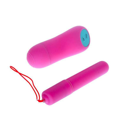 Vibrating Bullet Magic x20 Purple with remote control, compact design, and 20 customizable vibration patterns for enhanced pleasure.