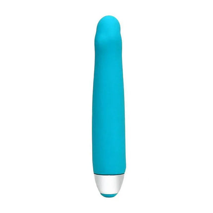 Blue Vibrating Bullet Nose Job Liverpool, USB-rechargeable vibrator with 10 modes, hypoallergenic silicone, travel-friendly.