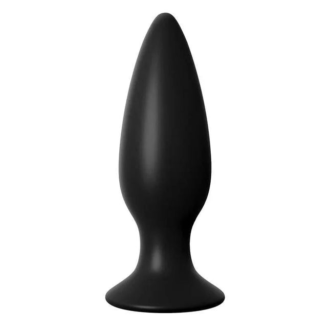 Vibrating Butt Plug Black features ergonomic design, USB rechargeability, and body-safe materials for customizable anal pleasure.