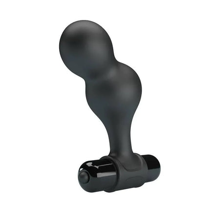 Vibrating Butt Plug with smooth silicone exterior and ABS core, designed for versatile adult stimulation.