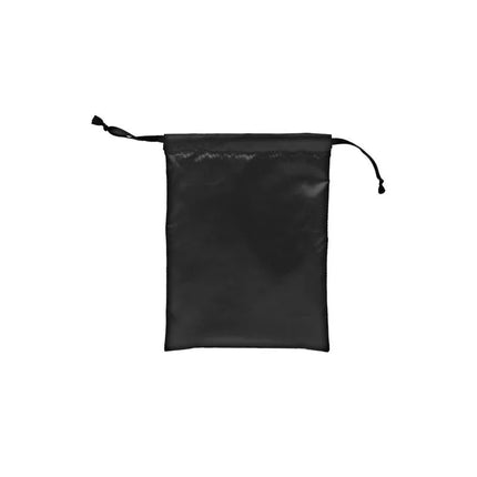 Black drawstring pouch for Vibrating Cock Cage with Wireless Remote