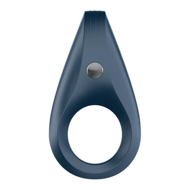 Vibrating Cock Ring Rocket Dark Blue for stronger erections and enhanced pleasure, featuring a sleek, ergonomic design for solo or couples' use.