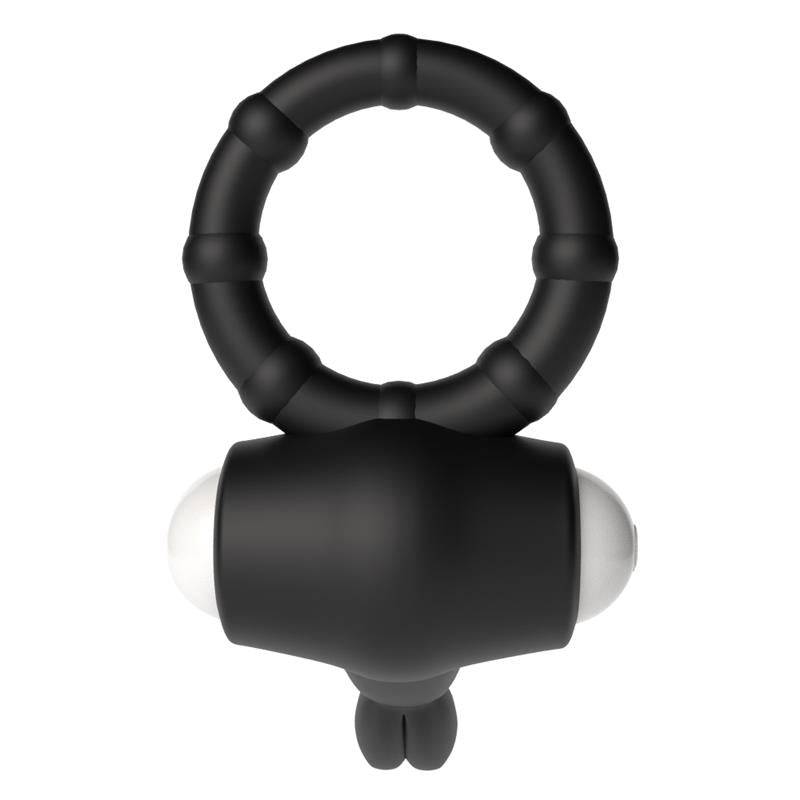 Vibrating Cockring Power Clit Black - secretsextoys.store