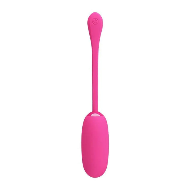 Vibrating Egg Julius USB Silicone Pink with 12 vibration modes, designed for personal or shared enjoyment, body-safe and rechargeable.
