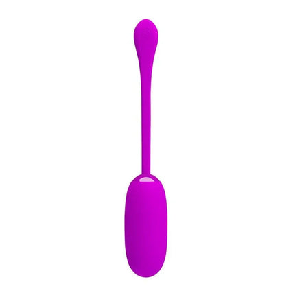 Vibrating Egg Julius USB Silicone in purple, rechargeable and body-safe pleasure egg with 12 vibration patterns for personal use.