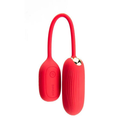 Vibrating Egg Muse Bluetooth Red, compact and elegant design for enhanced pleasure and seamless connectivity.