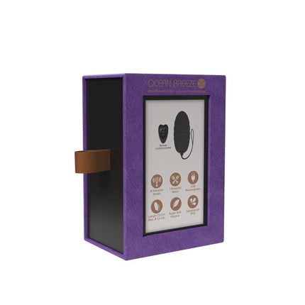 Vibrating Egg with Remote Control Ocean Breeze 20 Purple