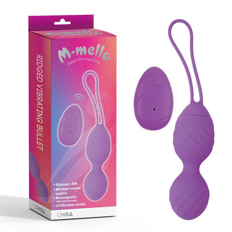 Vibrating Egg Remote Control Ridged USB Silicone 7.4 - secretsextoys.store