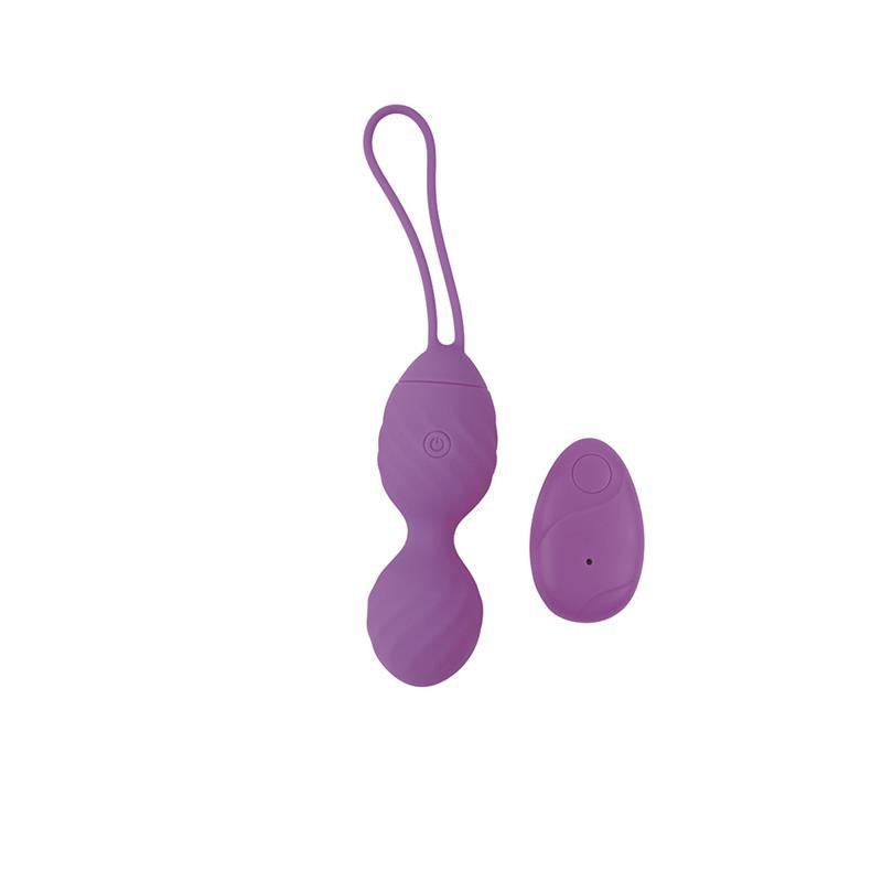 Vibrating Egg Remote Control Ridged USB Silicone 7.4 - secretsextoys.store