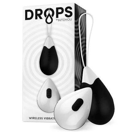 Vibrating Egg Remote Control USB Silicone Black with 10 vibration functions