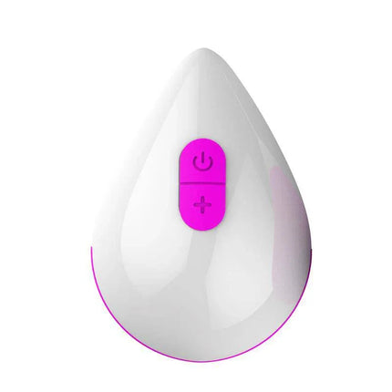 Vibrating Egg Remote Control USB Silicone Purple with wireless remote and sleek design for comfortable and sensual experience.