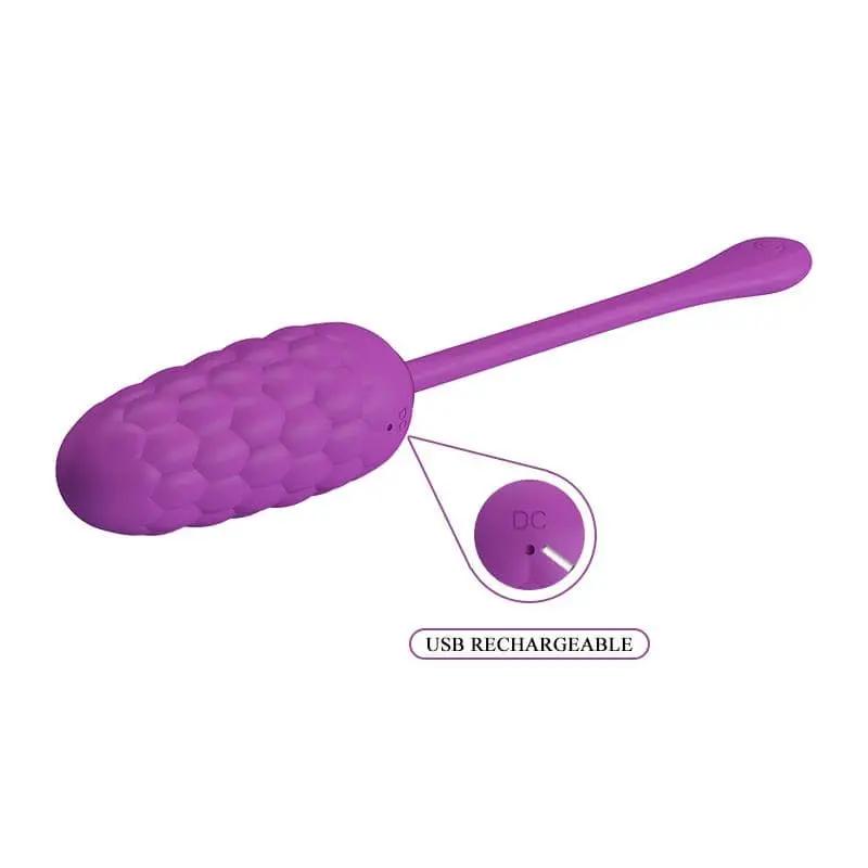 Vibrating Egg USB Silicone Marina - secretsextoys.store