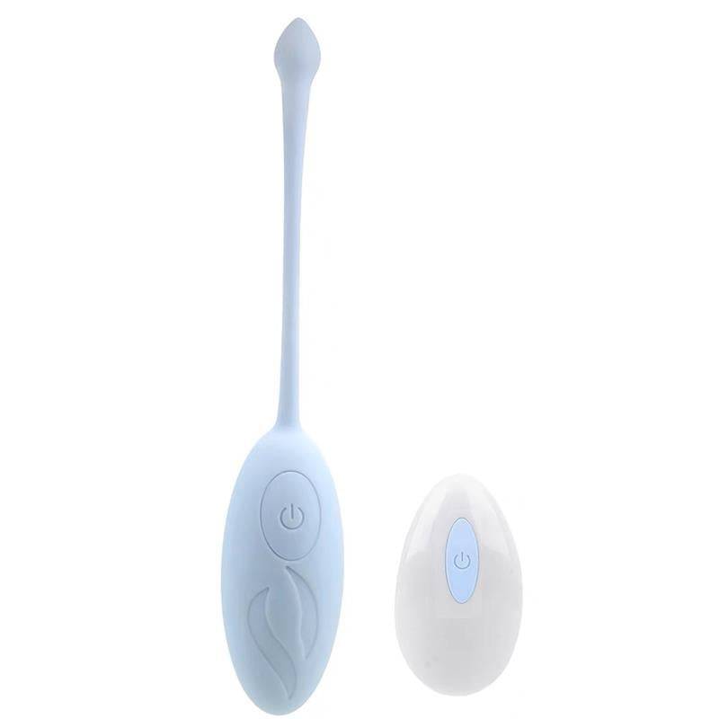 Vibrating Egg with Remote Control Blue - secretsextoys.store