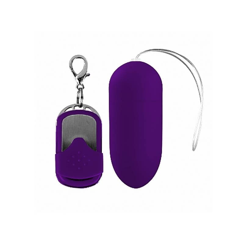 Vibrating Egg with Remote Control Dark Purple - secretsextoys.store
