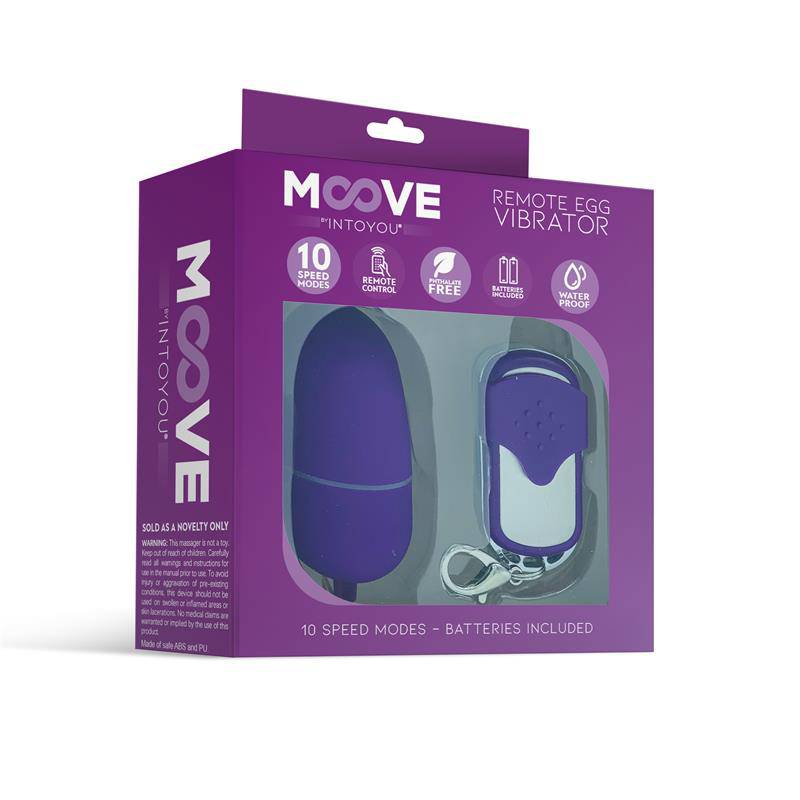 Vibrating Egg with Remote Control Mini Purple - secretsextoys.store