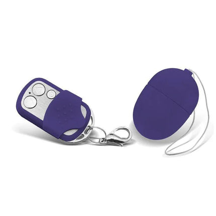 Vibrating Egg with Remote Control Mini Purple by Moove, featuring a sleek wireless design for enhanced solo and couple intimacy.