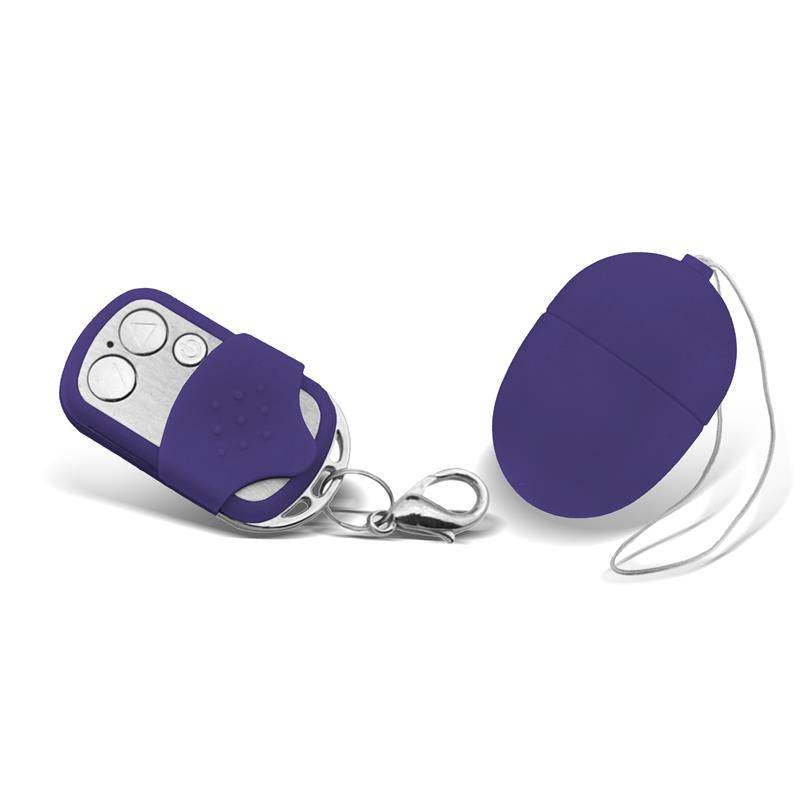 Vibrating Egg with Remote Control Mini Purple - secretsextoys.store
