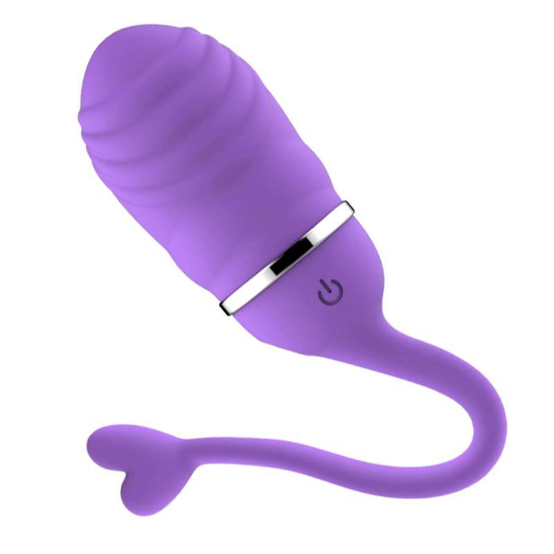 Vibrating Egg with Remote Control Odise USB Silicone Purple - secretsextoys.store