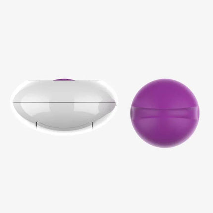 Vibrating Egg with Remote Control USB Purple, silicone and ABS design, 10 vibration modes from A-GUSTO.