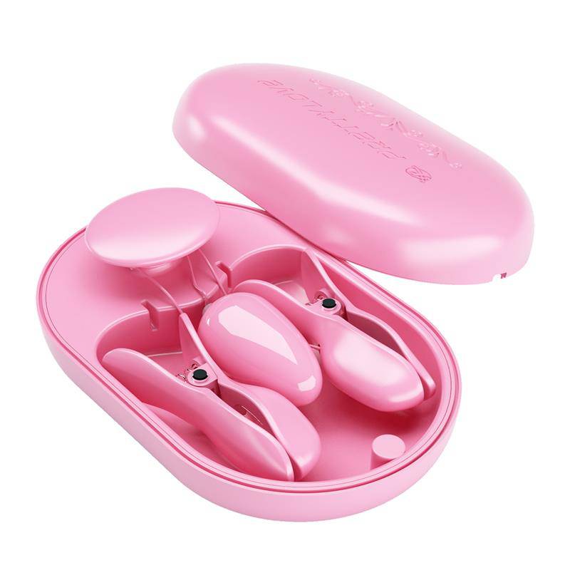 Vibrating Egg with Shock Nipple Clamps Kit - secretsextoys.store