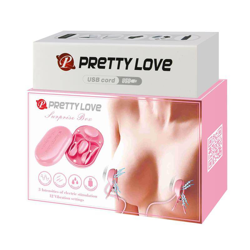 Vibrating Egg with Shock Nipple Clamps Kit - secretsextoys.store