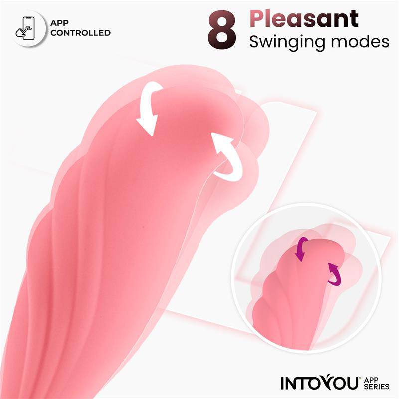 Vibrating Egg with Waving and APP USB - secretsextoys.store