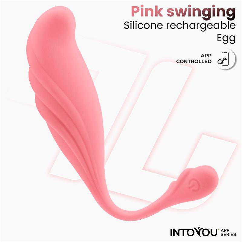 Vibrating Egg with Waving and APP USB - secretsextoys.store