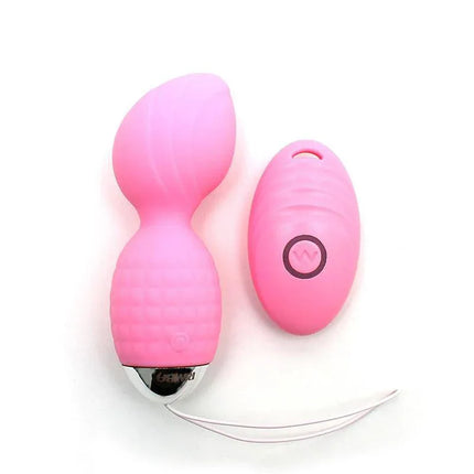 Vibrating Kegel Balls with Remote Control Athens Pink for pelvic floor strengthening