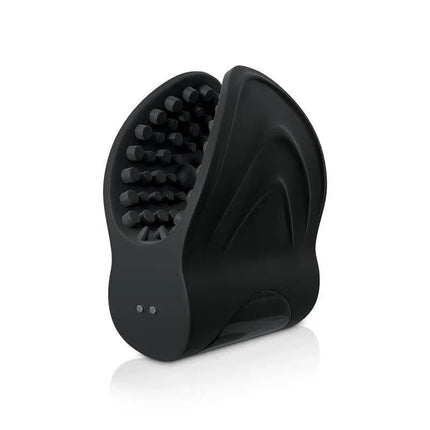 Vibrating Masturbator Edger with compact design and phthalate-free material featuring 8 customizable vibration settings.