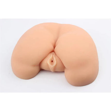 Vibrating Masturbator T-Skin Flesh with dual-entry design for realistic solo sessions