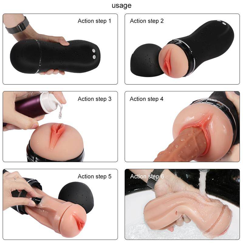 Vibrating Masturbator USB Tiny Man - secretsextoys.store