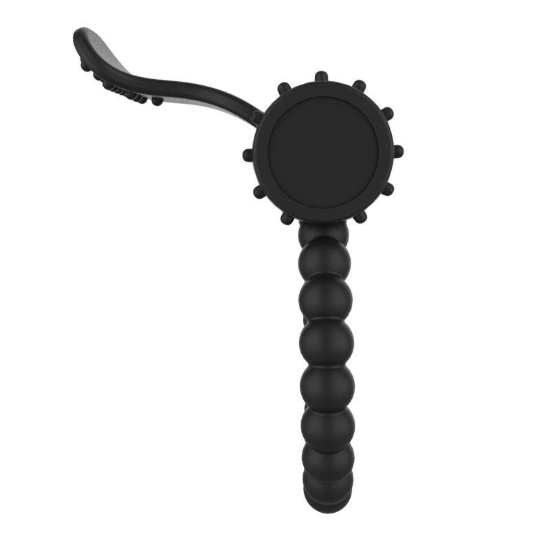 Vibrating Penis Ring Black - secretsextoys.store