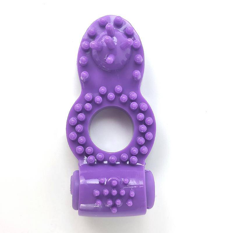 Vibrating Penis Ring Purple - secretsextoys.store