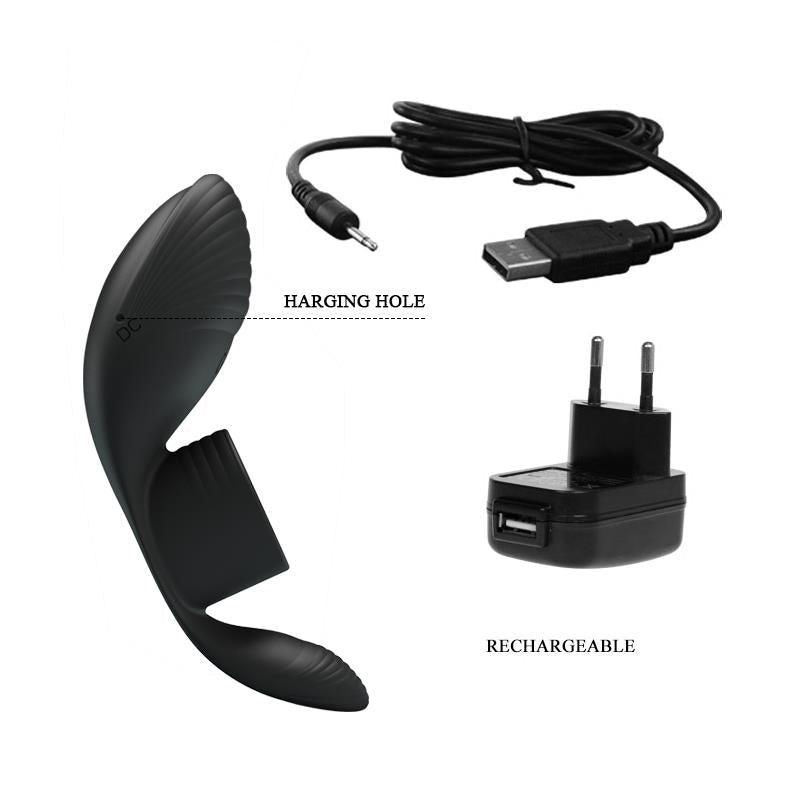 Vibrating Penis Ring USB Silicone - secretsextoys.store