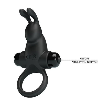 Vibrating Penis Ring Vibrant Penis Ring I with dual-stimulation silicone design and on/off vibration button