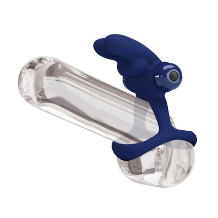 Vibrating Penis Ring with dual-ring design for enhanced intimacy and stimulation