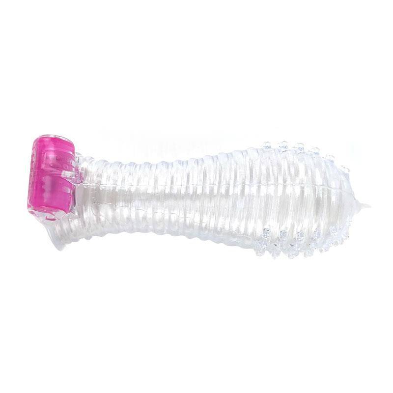 Vibrating Penis Sleeve Clear - secretsextoys.store
