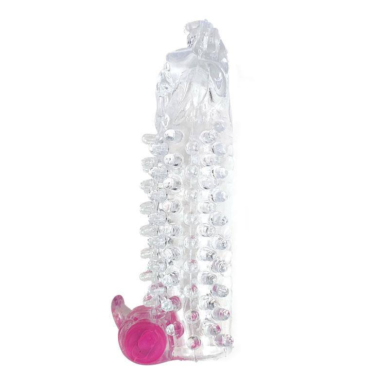 Vibrating Penis Sleeve Clear - secretsextoys.store