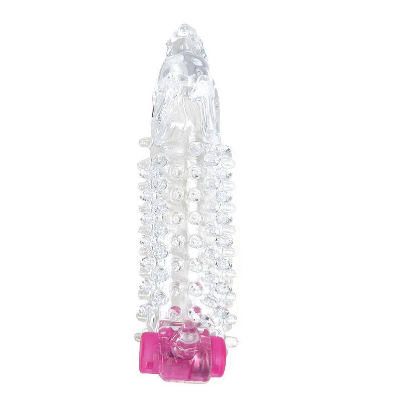 Vibrating Penis Sleeve Clear - secretsextoys.store