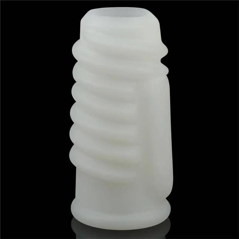 Vibrating Penis Sleeve Spiral Knights - secretsextoys.store