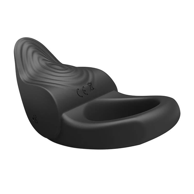 Vibrating Silicone Cock Ring with 10 Functions - secretsextoys.store