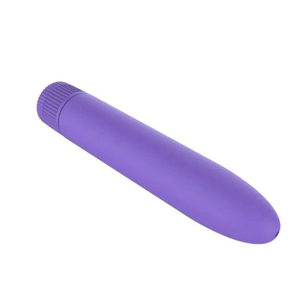 Vibrating Stimulator Purple by A-GUSTO, multi-frequency vibrator, compact design, ABS material, rotating wheel control for customizable sensations.